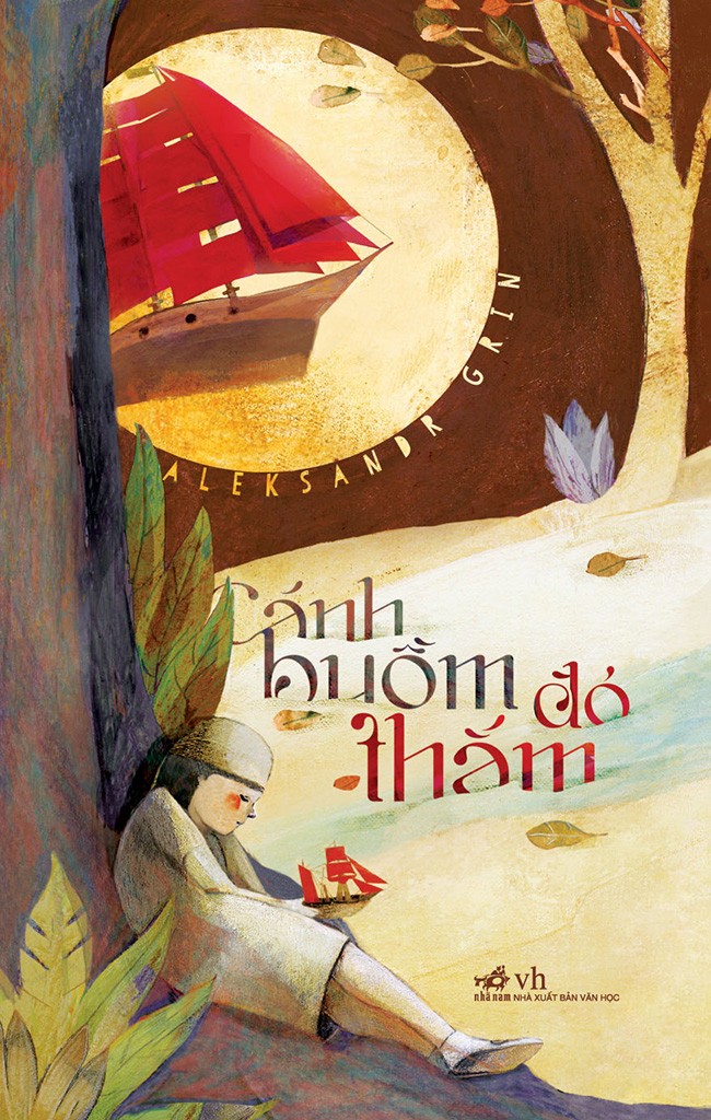 Cánh buồm đỏ thắm - bìa sách